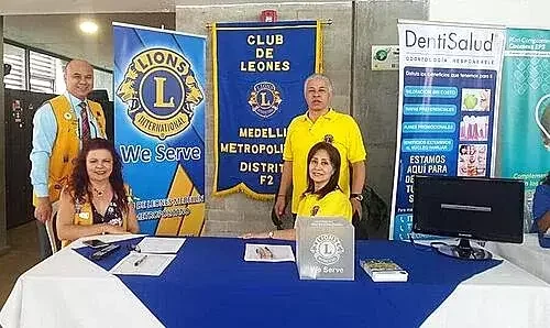 evento  del Club de Leones Medellín Metropolitano 